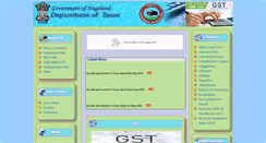 Desktop Screenshot of nagalandtax.nic.in